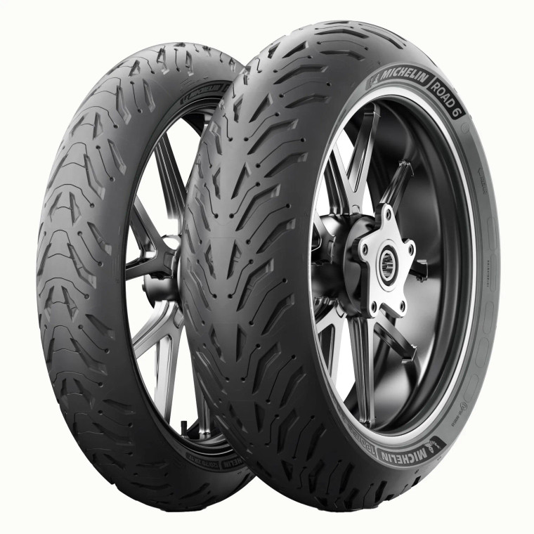 Michelin Road 6 Motorcycle Tyres - Front, Rear, & Pair Deals
