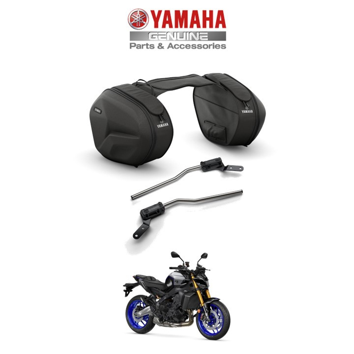 Genuine Yamaha MT-09 & SP 2024 Onwards Soft Side Pannier Bag Luggage Kit