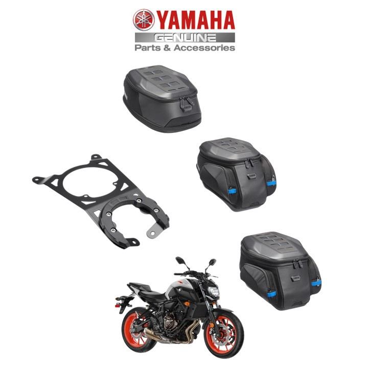 Yamaha MT-07 2018-20 Tank Bag 18l/14l/8l & Ring Soft Luggage Kit
