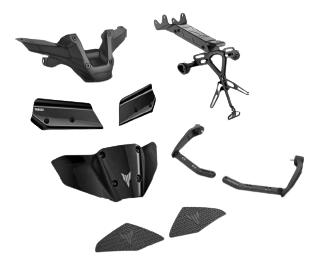 Genuine Yamaha MT-09 2024 Onwards Sport Pack Black BMESPORT00002