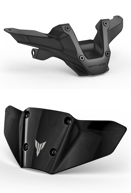 Genuine Yamaha MT-09 2024 Onwards Fly Screen & Multi-Mount Base Kit