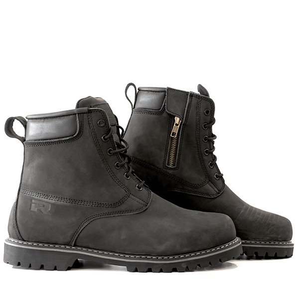 Richa Calgary Men's Waterproof Motorcycle Shoes - Black
