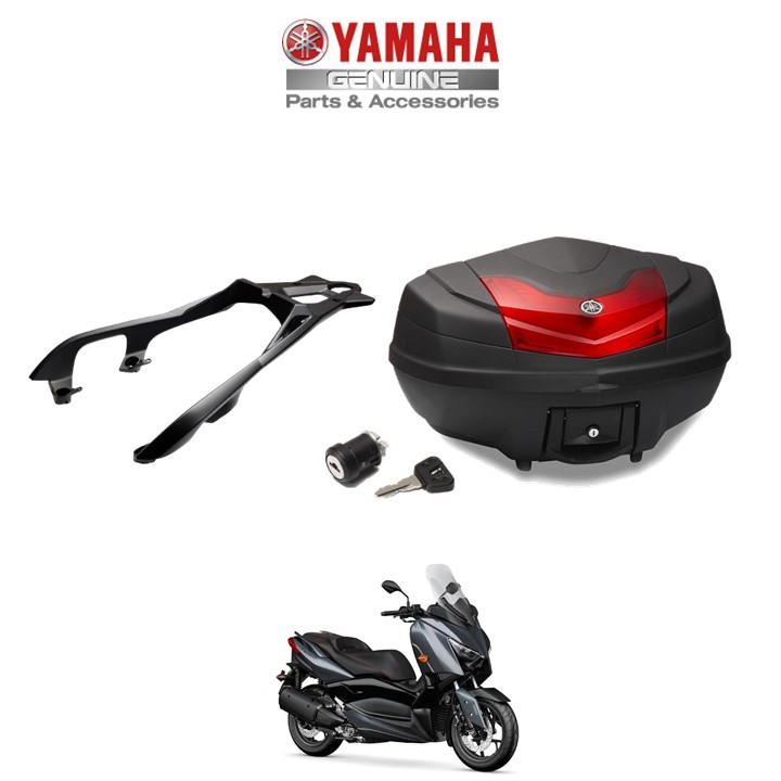Genuine Yamaha XMAX 2018-22 50l Top Box Luggage Kit Incl. Lock Set (Fitted)