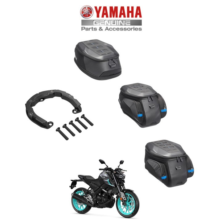 Yamaha MT-125 2023 Onwards Tank Bag 18l/14l/8l & Ring Soft Luggage Kit
