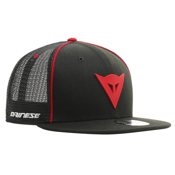 Dainese 9Fifty Trucker Cap 606 - Black & Red