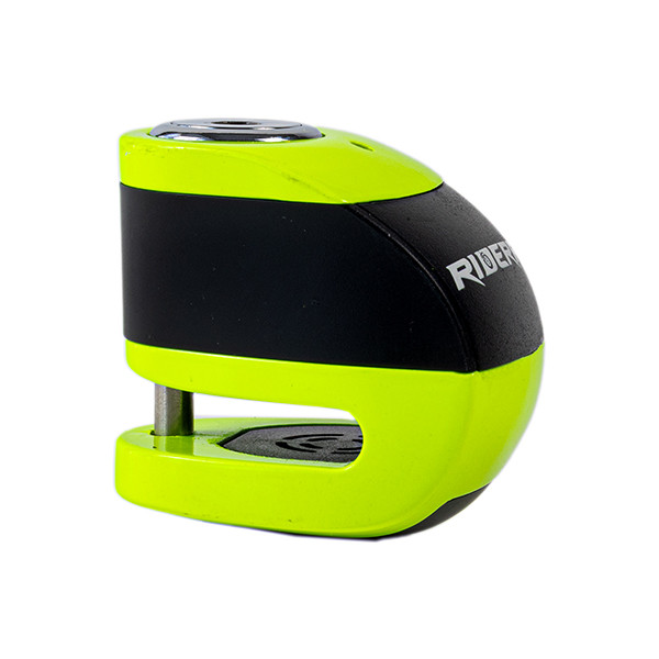 Riderr RS6 Alarm Disc Lock Fluorescent Green