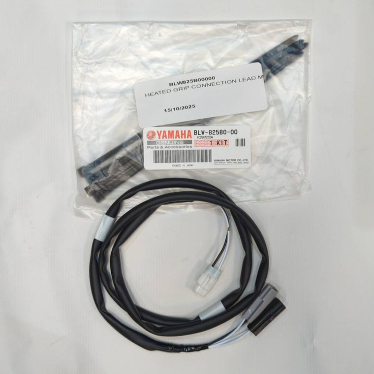 Genuine Yamaha MT-07 2025 Onwards Heated Grips Connector Cable BLW825B00000