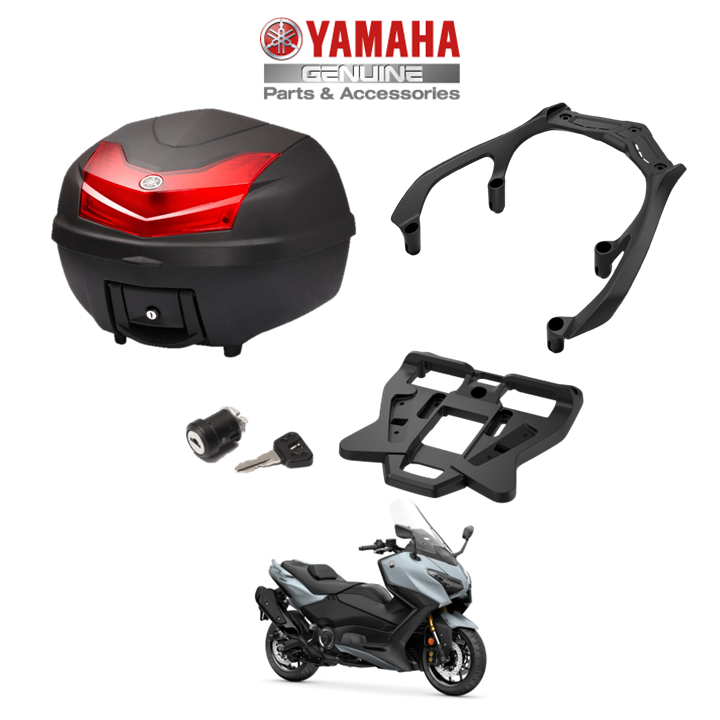 Genuine Yamaha TMax Tech Max 2025 Onwards 39l Top Box Luggage Kit