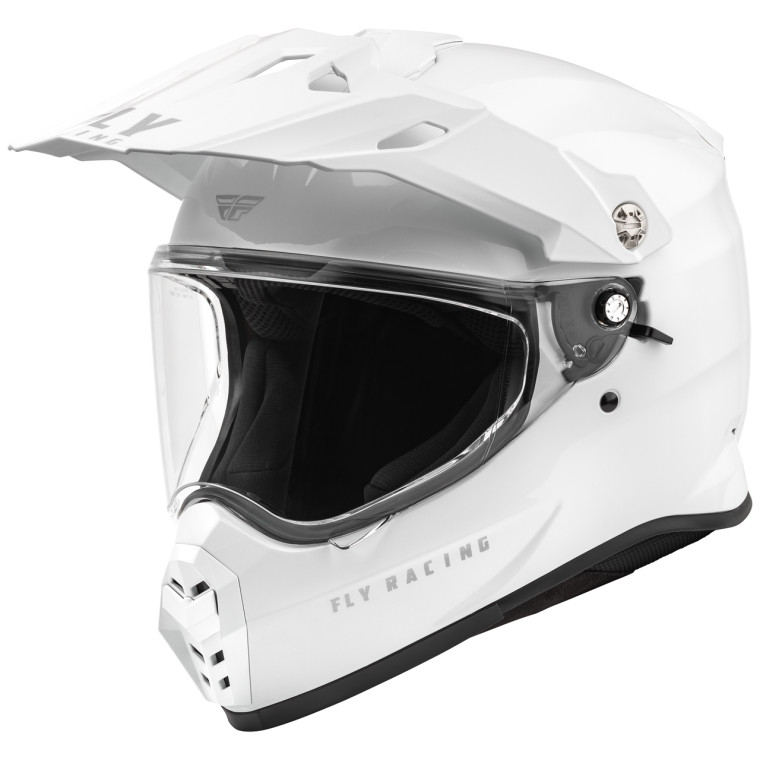 Fly Racing Trekker Adventure Full-Face Helmet - White