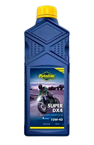 Putoline Super DX4 10W-40 4-Stroke Motorcycle Engine Oil 1l