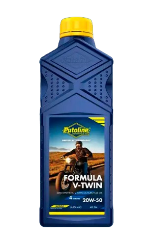 Putoline V-Twin 20W-50 4-Stroke Motorcycle Engine Oil 1l