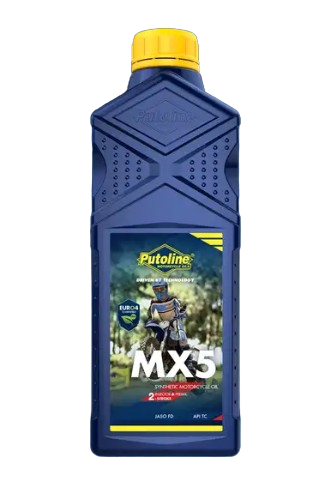 Putoline MX5 2-Stroke Motorcycle Oil 1l