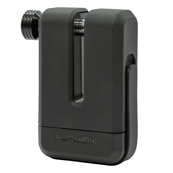 Hiplok MDX Motorcycle Disc Lock - All Black (Sold Secure Gold)