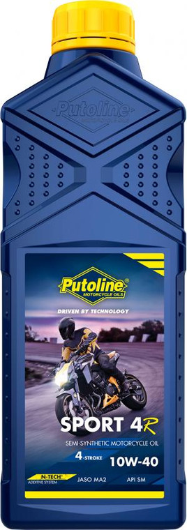 Putoline Sport 4R 10W-40 Semi-Synthetic 4 Stroke Motorcycle Engine Oil 1l
