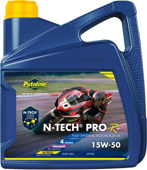 Putoline N-Tech Pro R+ 15W 50 Fully-Synthetic 4 Stroke Motorcycle Engine Oil 4l