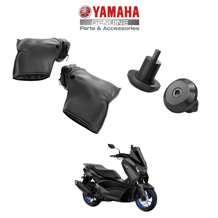 Yamaha NMax 125 & Tech Max 2025 Onwards Hand Muffs & Handlebar Ends Kit 