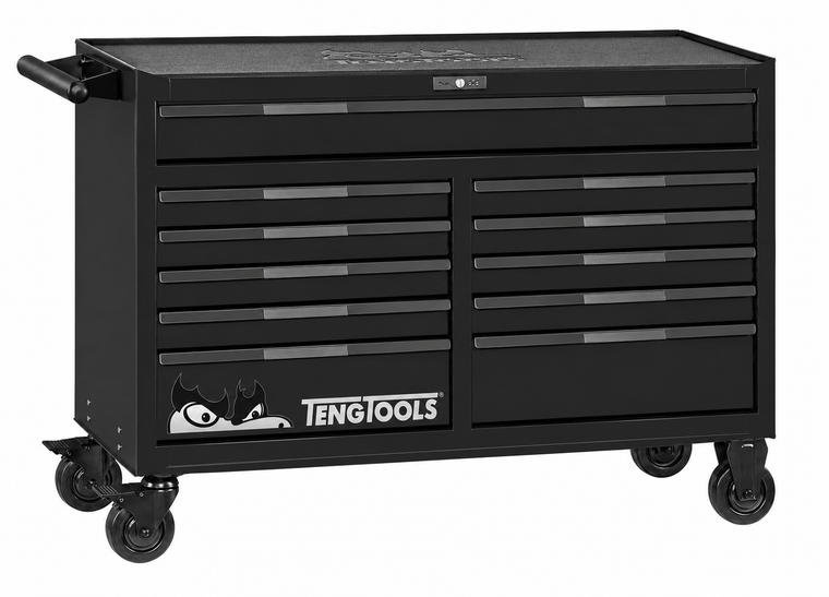 Teng Tools 53" PRO35™ 9 Drawer Roller Cabinet – Black Edition (Special Order Colour)