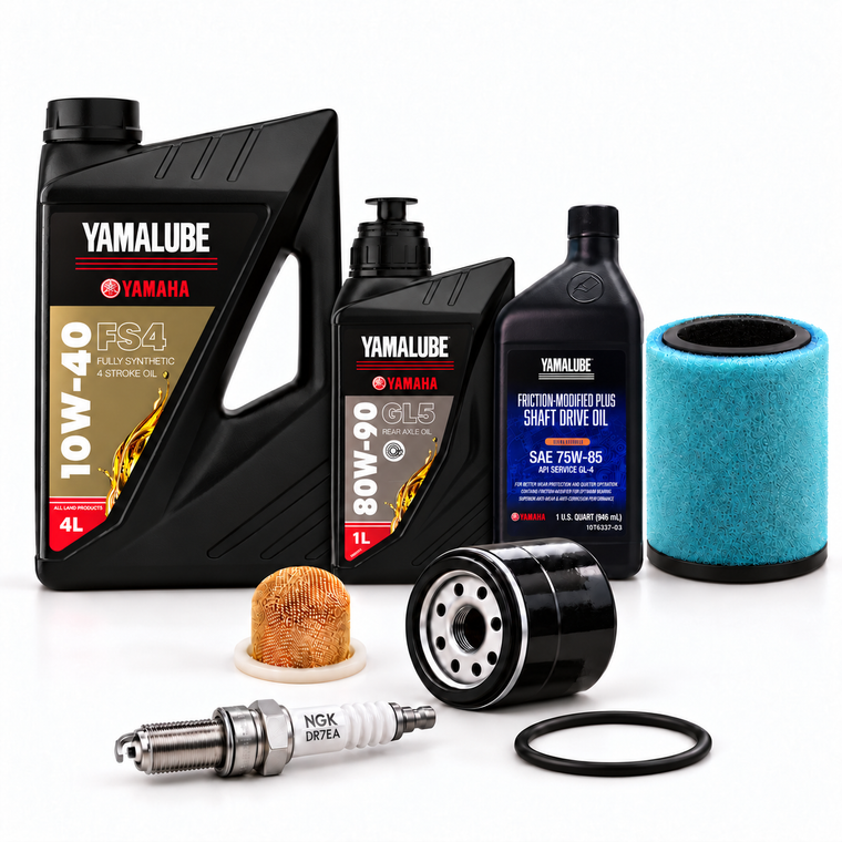 Yamaha Kodiak 450 2018-2027 FS4 4L Service Kit Filters Plug Gear Oils