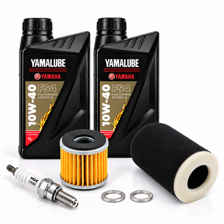 Yamaha YFZ450R 2009-2027 Service Kit FS4 2L Oil Air Filters Plug
