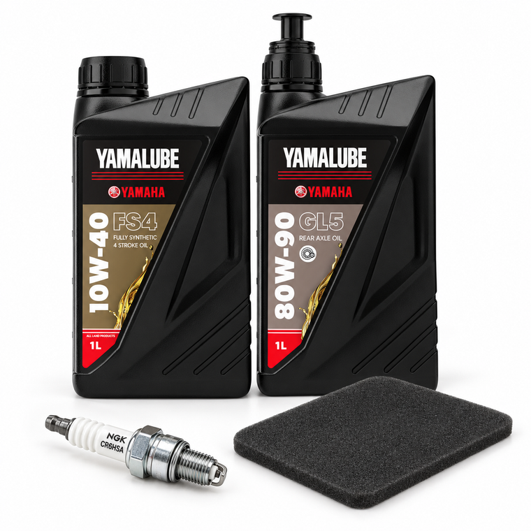 Yamaha Raptor 110 2024-2027 Service Kit FS4 1L Oil Gear Oil Air Filter Plug