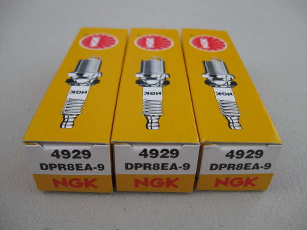 NGK DPR8EA-9 x3 Spark Plugs
