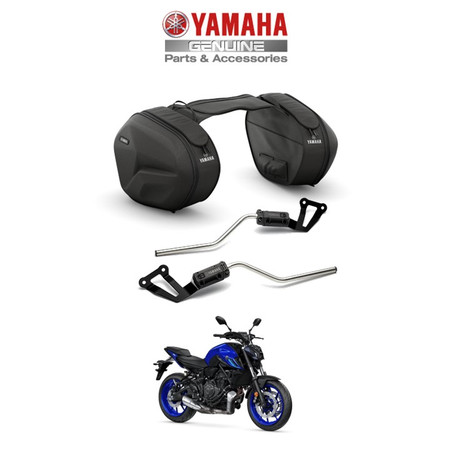 YAMAHA Fuel Tank Bag with Transparent Navigation Cover for Bikes (Black)  Y6A01LTKBG22 : Amazon.in: Car & Motorbike