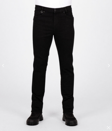 Knox Calder Men's Motorcycle Denim Armoured Riding Jeans - Black