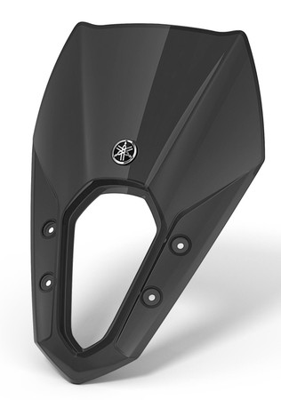 Genuine Yamaha RayZR Visor Screen Windscreen Dark Smoked BKX-F61AA