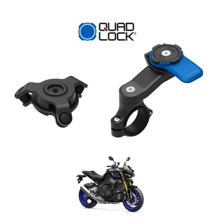 QUAD LOCK Motorcycle Handlebar Mount Kit for Yamaha MT-10 for Sale