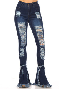 In those jeans : dark blue 