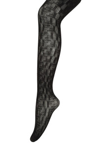 F can be for Fendi : black tights 