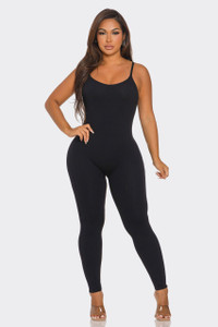 AmoriSkye seamless jumpsuit : black -green- sand