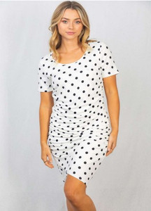 POLKA DOTS AND RED LIPS : RUNCH DRESS