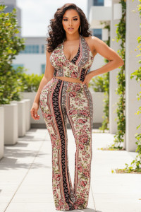 Prints and Paisley  Set : pink