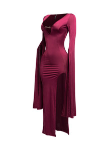 Long sleeve maxi dress