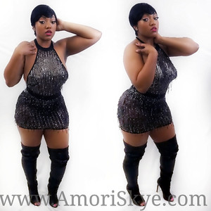 "Celebrate " mini dress 
