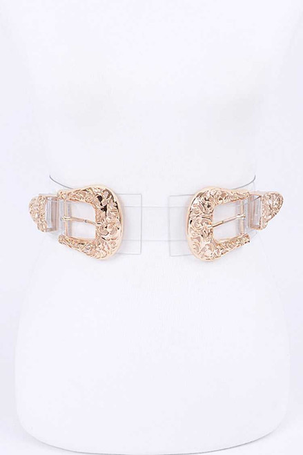 Double buckle : plus size belt 