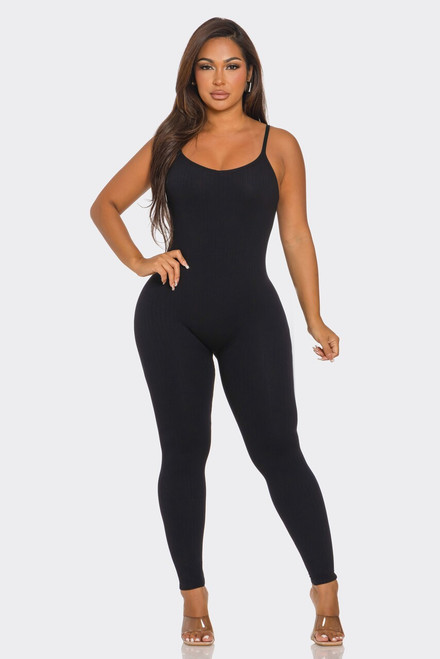 AmoriSkye seamless jumpsuit : black -green- sand