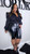 AmoriSkye Leather bermuda shorts : plus 