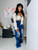 Its a beautiful blouse : lace crop 