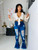 Its a beautiful blouse : lace crop 