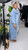 Long denim light coat : light blue 