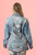 Distressed Boyfriend Jean Coat : 