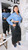 Faux leather cargo maxi skirt 