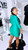 Green with Envy : body con dress 