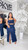 Bag it : denim two piece cargo set : dark blue 