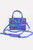 cute color pop mini clutch : cobalt color 
