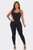 AmoriSkye seamless jumpsuit : black -green- sand