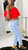 Right at the ANKLE: LIGHT BLUE JEANS