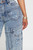 POCKETS : DENIM WIDE LEG JEANS